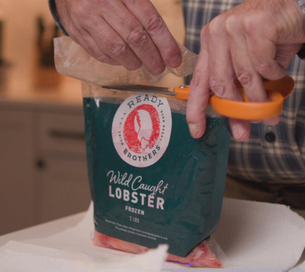 frozen lobster meat packaging