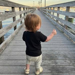 Halle on Maine pier